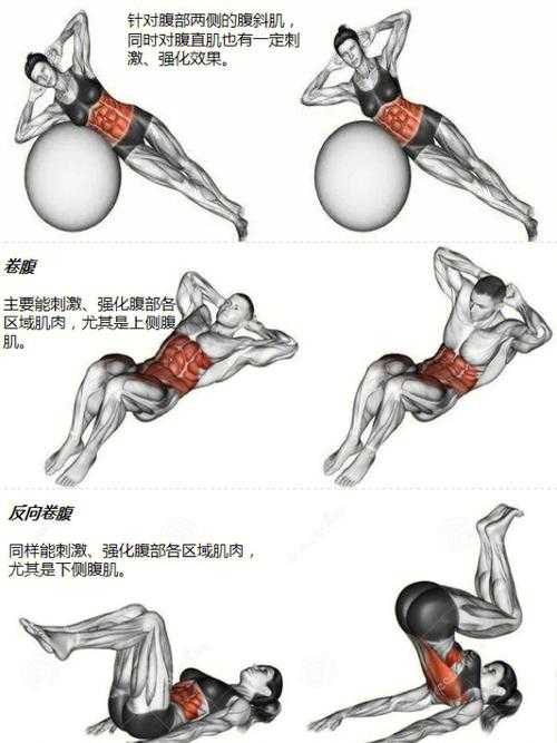 上腹最佳训练动作（上腹肌训练方法）